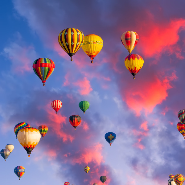 Albuquerque albuquerque international balloon festival skies