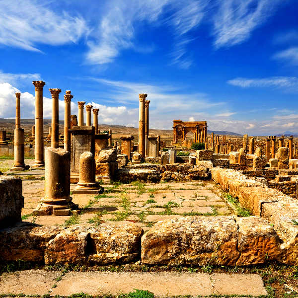 Algeria algeria ancient ruins