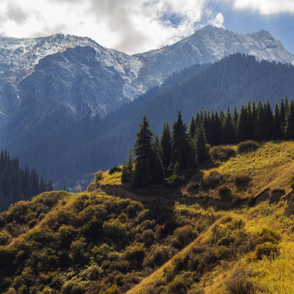 Almaty natural landscape