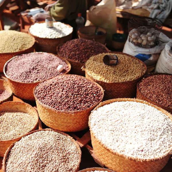 Antananarivo colourful market places