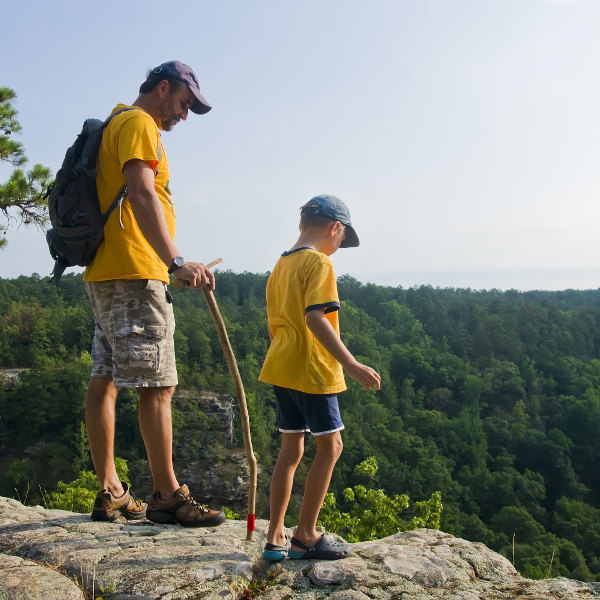 Arkansas mountain trail