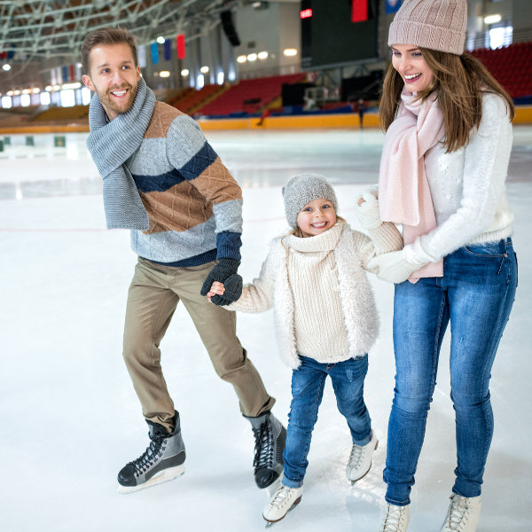 Arlington ice rink family