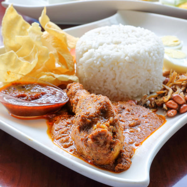Bandung Nasi Lemak With Chicken