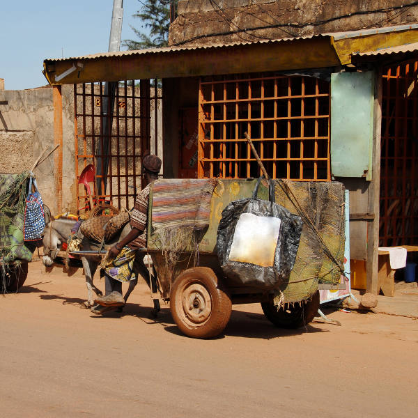 Bangui city sights