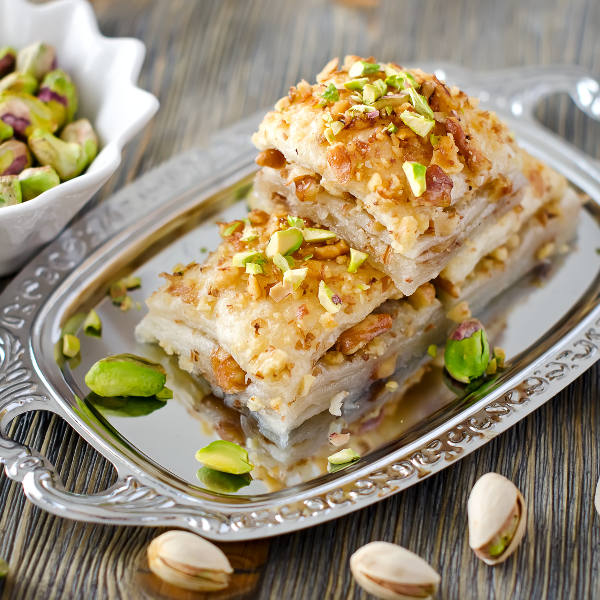 Bosnia baklava pecan nuts