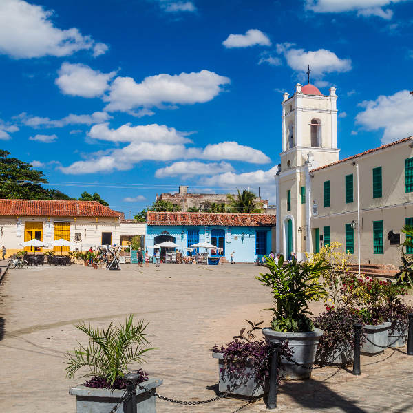 Camagüey palm tree beach