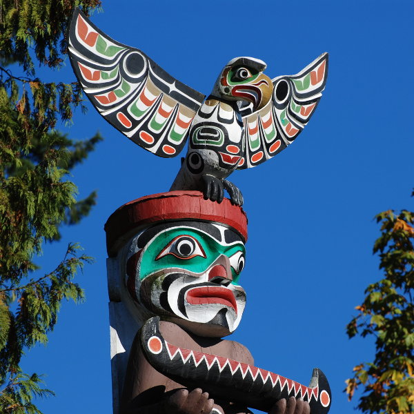 Canada Totem Pole Art Canada
