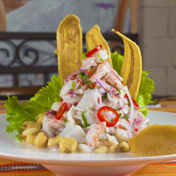 Cartagena Ceviche Classic Colombian Dish Cartegena