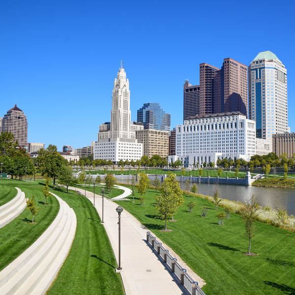 Columbus green spaces
