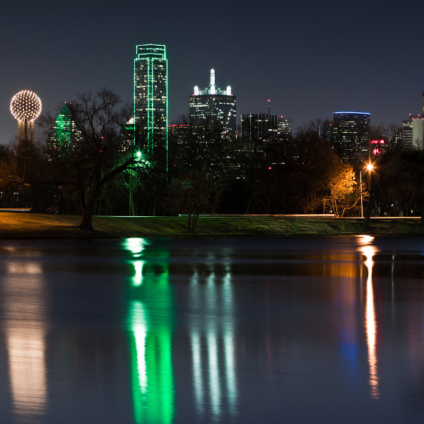 Dallas View from Lake Cliff Dallas
