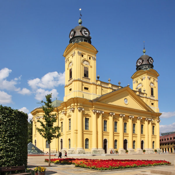 Debrecen debrecen reformed church front view
