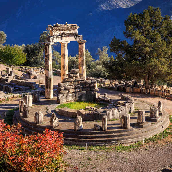 Greece ancient ruins