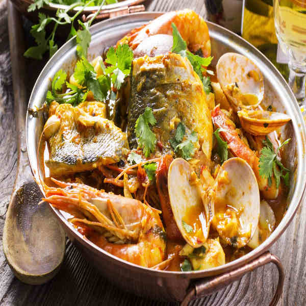 Inhambane local cuisine