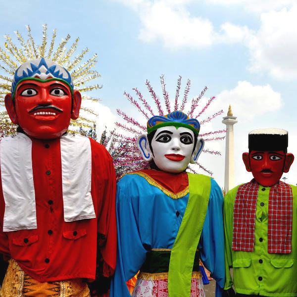 Jakarta jakarta colourful culture