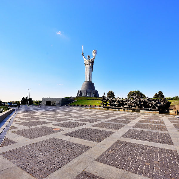 Kiev Motherland Sculpture at Museum Kiev