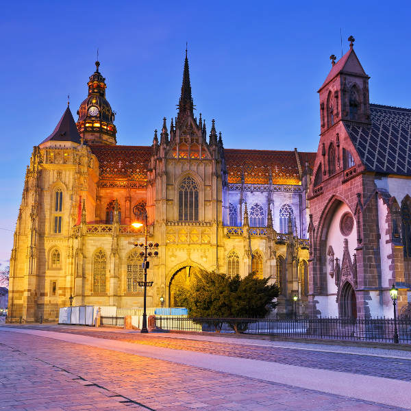 Kosice kosice st elisabeth cathedral and st micheal chapel