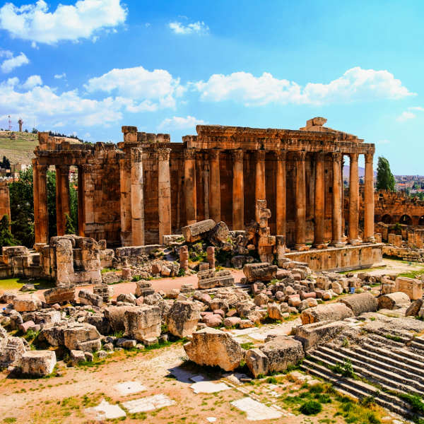 Lebanon lebanon temples and ruins