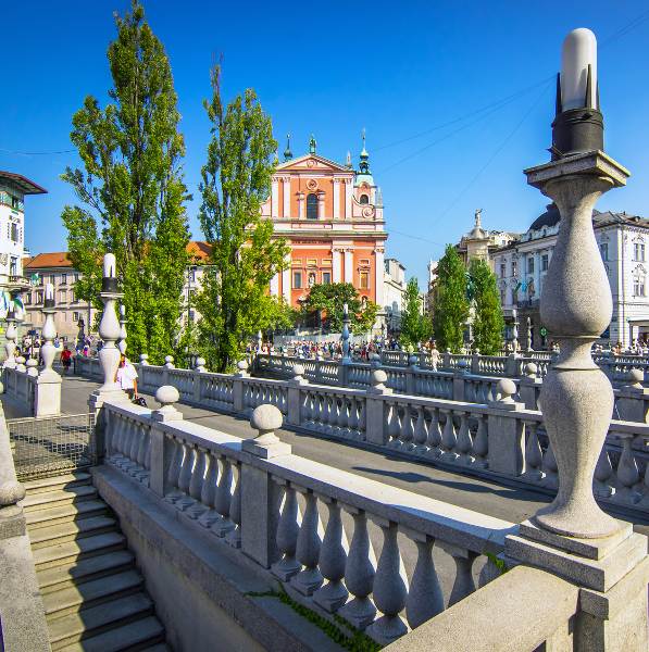 Ljubljana Triple Bridge Ljubljana