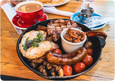 London London: English Cuisine. Global Flavour