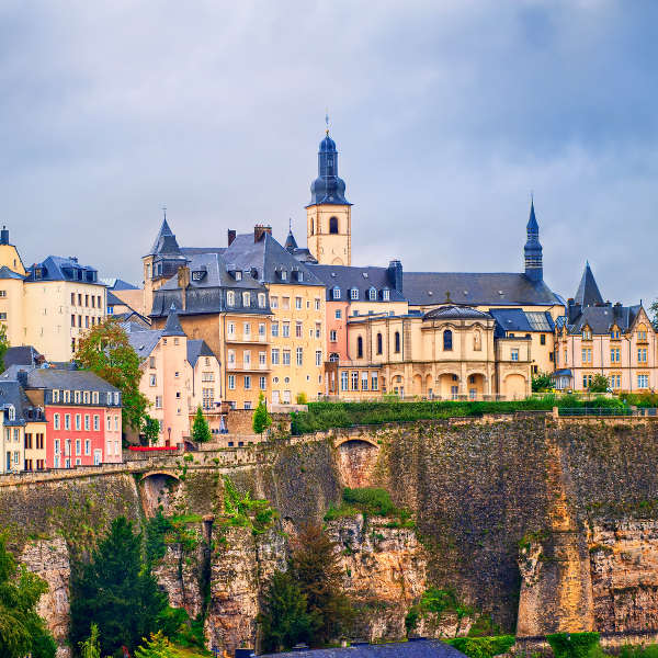 Luxembourg historical towns