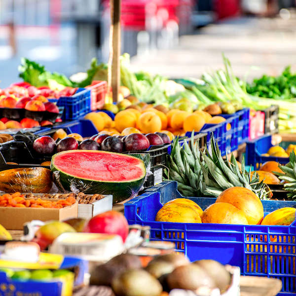Manzini colourful markets