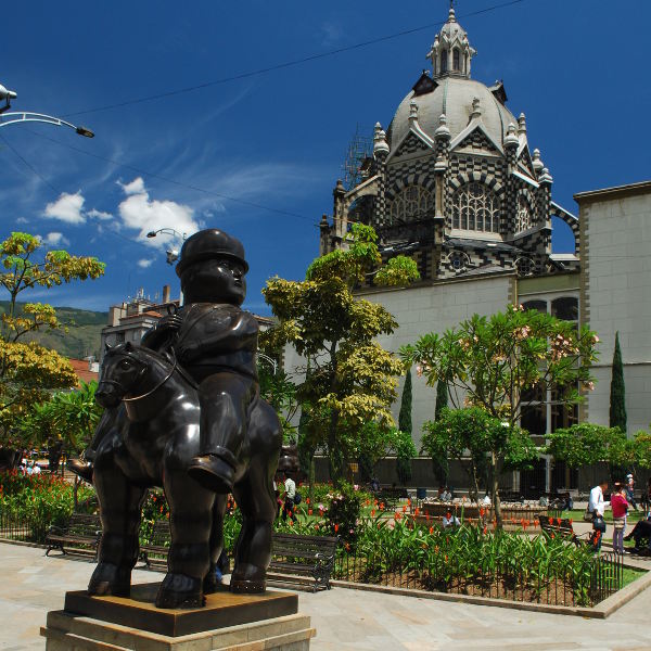 Medellin medellin botero plaza