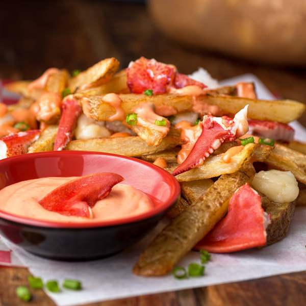 Montréal lobster chips sauce