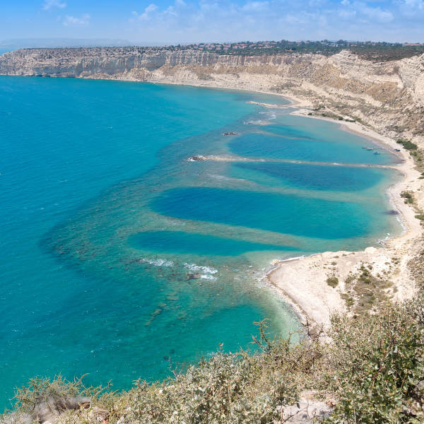 Nicosia shimmering beaches