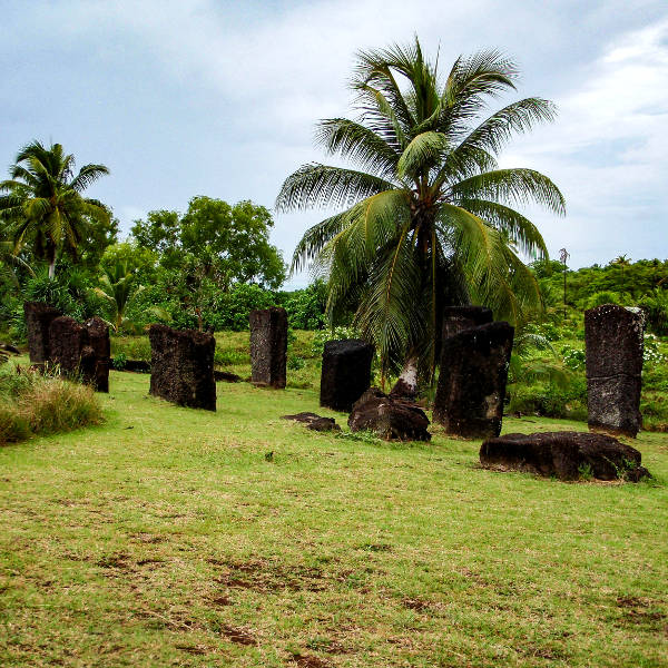 Palau palau historical relics
