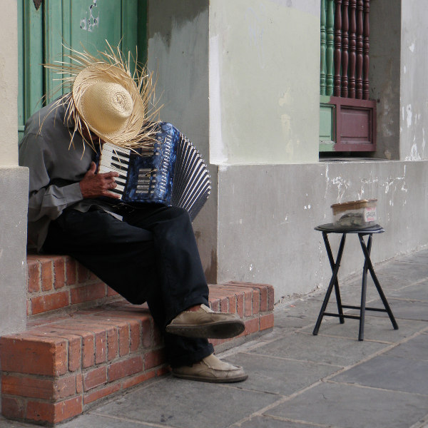 Puerto Rico man on patio