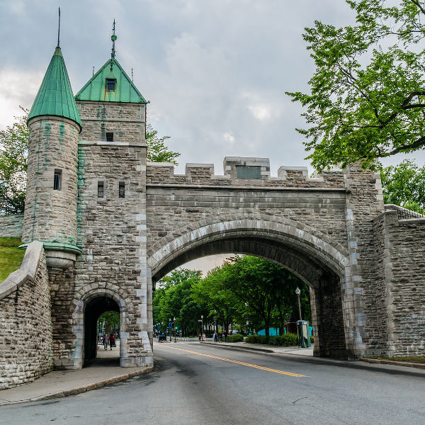 Québec City castle