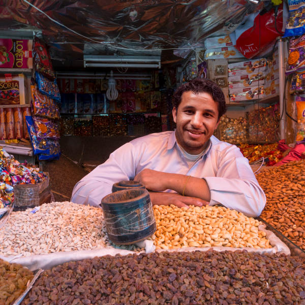 Sanaa middle eastern markets