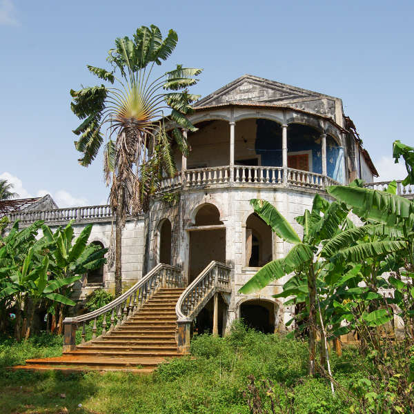 São Tomé and Príncipe sao tome and principe ruins