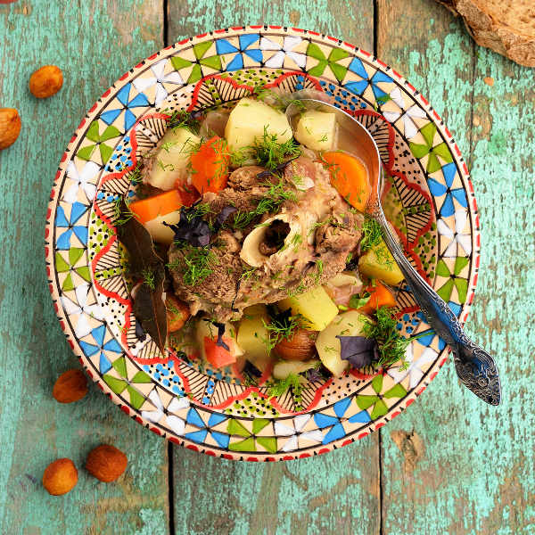 Sétif potato carrot meat broth
