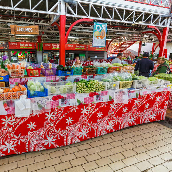 Tahiti papeete markets