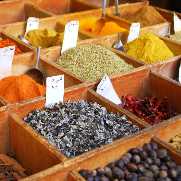 Ta'if market spices middle east
