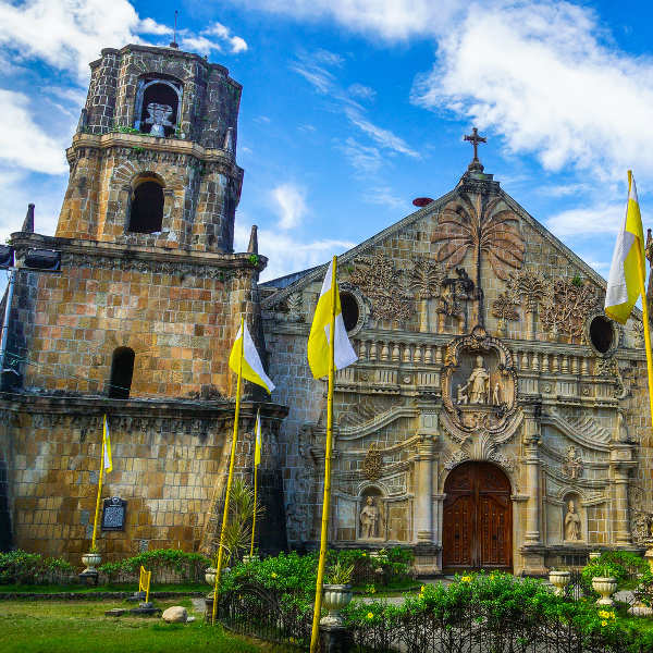 The Philippines historical ruins and architecture