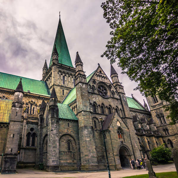 Trondheim old-cathedral-trondheim