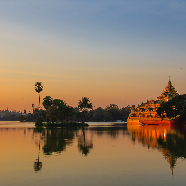 Yangon yangon-lake-inya-tranquil