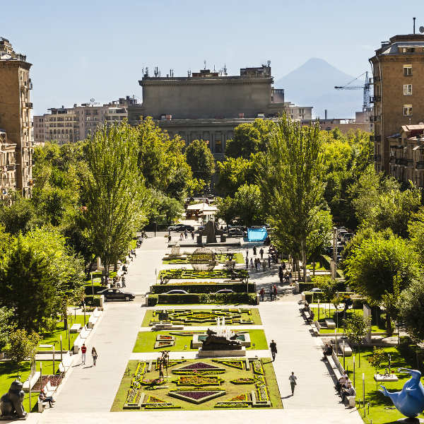 Yerevan Beautiful Park in Yerevan