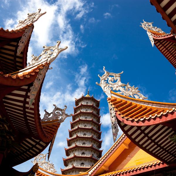 Yiwu Temple in Yiwu